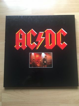 Ac/dc: Triple Album Vinyl Box Set: High Voltage,  Dirty Deeds And Powerage.  Rare
