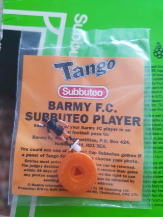 Subbuteo Tango Barmy Army Fc Spare - Rare Collector 
