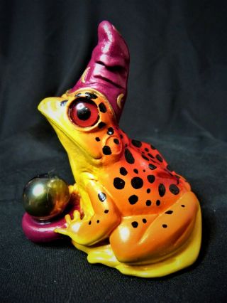 Windstone Editions Habanero The Wizard Frog,  Extremely Rare,  The Only One In Exi