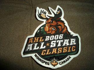 Manitoba Moose 2006 AHL All Star Classic Host Team Jersey Patch RARE 3