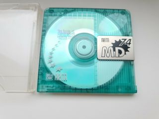 Arita Md 74 Minidisc,  One Sticker.  Made In Japan,  Very Rare