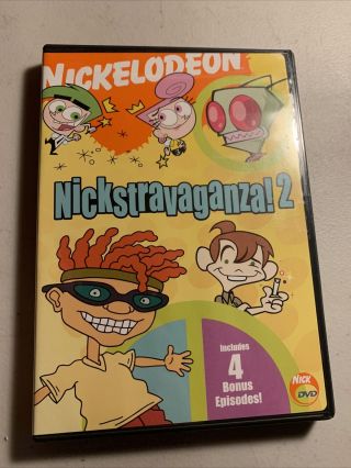 Nickelodeon Nickstravaganza 2 Dvd Rare