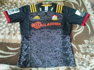 Rare Rugby Shirt - Chiefs Rugby Home 2017 - 2018 Team Zealand Size L