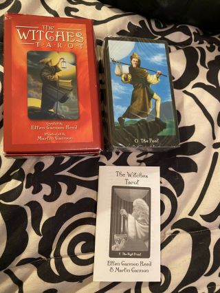 The Witches Tarot Ellen Cannon Reed Rare -