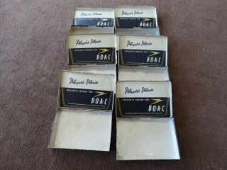 6 x Vintage Players Navy Cut Cigarette Box Medium 25 Rare Collectable B.  O.  A.  C 3