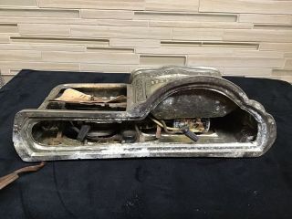 Vintage Clock Case Fireplace Parts Repair Antique 3