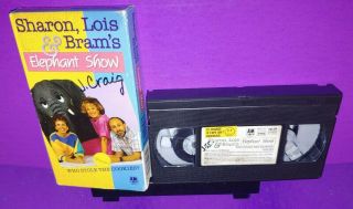 Sharon,  Lois Brams Elephant Show - Who Stole The Cookies (vhs,  1988) Rare B594