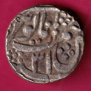 Jodhpur State Feudatory Kuchaman Silver One Rupee Rare Silver Coin A27
