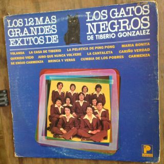 Los 12 Más Grandes éxitos De Los Gatos Negros - Cumbia Tropical Mex Rare Killer