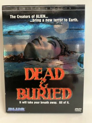 Dead And Buried Rare Oop Ltd Ed Us Dvd Box Set Cult 1980s 80s Horror