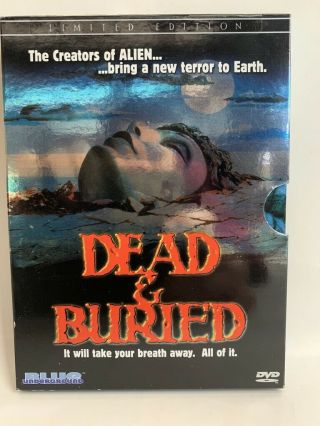 Dead and Buried rare OOP Ltd Ed US DVD BOX SET cult 1980s 80s horror 2