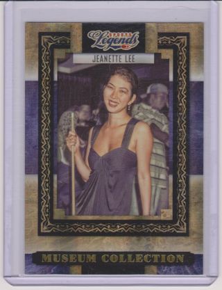 Rare 2008 Donruss Legends Jeanette Lee Gold Card Mc - 28 /100 Pool Billiards