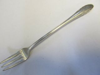Gorham Lyric Sterling Silver Seafood / Cocktail Fork 5 5/8” Xlnt Cond