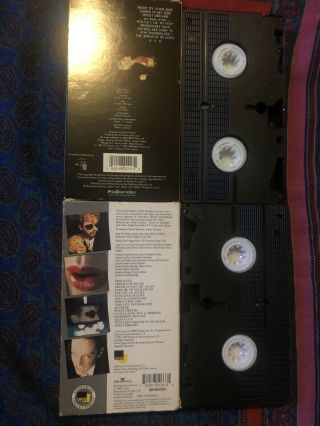 RARE OOP Eurythmics VHS Tapes music video Live & Sweet Dreams 1987 ANNIE LENNOX 2