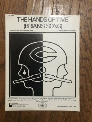 " The Hands Of Time " Sheet Music - Brian 