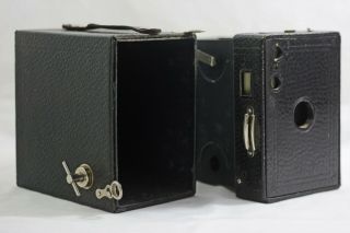 Antique Vintage Kodak Brownie No.  2a Model B Box Camera 1907 - 33