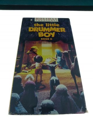 The Little Drummer Boy Book 2 Vhs 1990 Rare