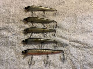 5 Whopper Stopper Hellcat Old Fishing Lures 3