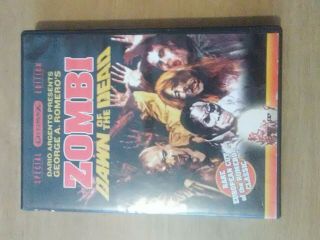 Zombi Dawn Of The Dead Dvd Rare Argento Cut Dvd
