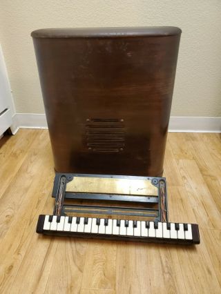 Vintage Hammond Solovox Keyboard Organ Model L W/ Tube Amplifier Rare 1948 - 50