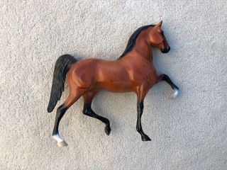 Rare Vintage Breyer Hartland Horse Saddlebred Red Bay 9” Special Run