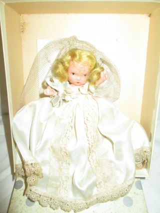 Vintage Nancy Ann Storybook Doll Bride 86