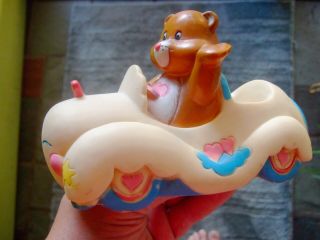 Vintage 1983 American Greeting Care Bears Cloud Car Kenner Squeeze Toy