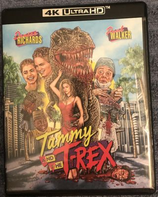 Tammy And The T - Rex 4k Ultra Hd Blu - Ray Vinegar Syndrome Rare