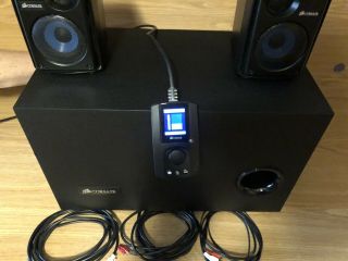 Corsair Gaming Audio Series™ Sp2500 High - Power 2.  1 Pc Speaker System Rare