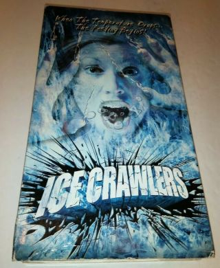 Ice Crawlers (vhs,  2003).  Rare Htf Horror John Carl Buechler