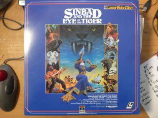 Sinbad And The Eye Of The Tiger Laserdisc Ld Very Rare Great Film