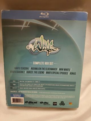 Wakfu Ankama Limited Edition Collectors Blu Ray Discs Rare. 2
