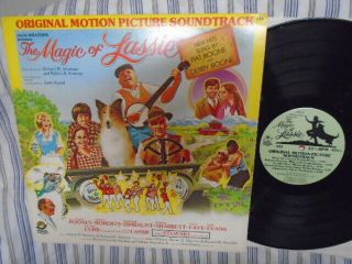 Rare Oop Magic Of Lassie Lp Vinyl Soundtrack Pat Debby Boone James Stewart 1978