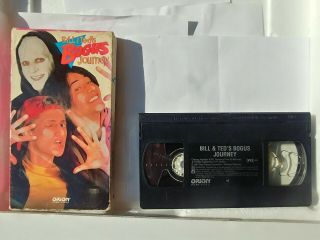 Bill and Ted ' s Bogus Journey (VHS 2000) RARE Keanu Reeves George Carlin 3