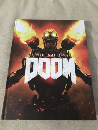 Art Of Doom Book Rare Doom Eternal Halo Call Of Duty Gears Of War Resident Evil