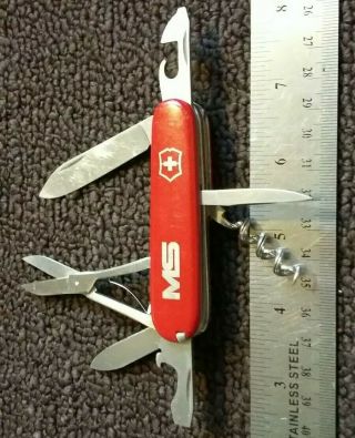 Rare Swiss Army Victorinox 84mm Climber Pocket Knife Multi Tool