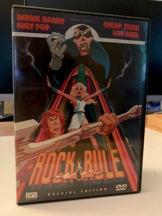 Rock & Rule (dvd,  2005,  Single Disc Version) Rare Hard To Find Complete Anime