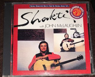 Shakti With John Mclaughlin By Shakti - Rare Cd