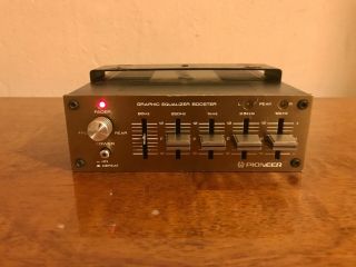 Old School Pioneer Ad - 30 Graphic Equalizer Booster - Kp,  Kpx,  Component - - Rare