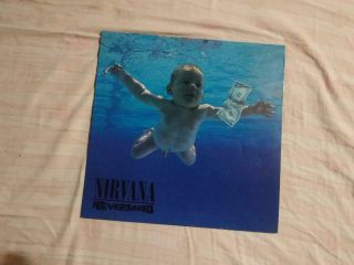 Nirvana Nevermind 1991 1st Pressing Europe Rare Misprint