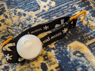 Rare Snowpeak Snowminer Headlamp - - Adult Owned Flashlight - Only One On Ebay