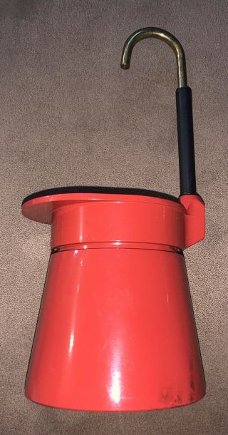 Rare Red Vintage Gsi Outdoors Camping Espresso Coffee Maker 1 Cup Percolator