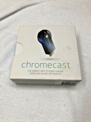 Google Chromecast Hdmi Streaming Media Player H2g2 - 42 Rarely