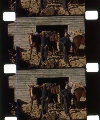 Rare Vintage 16mm Home Movie Film Reel Old South Us Hunting Trip With Horses 16m