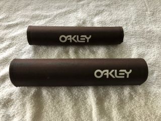 Rare Nos 80’s Oakley Frame & Straight Crossbar Brown Pads Old School Bmx 24 26