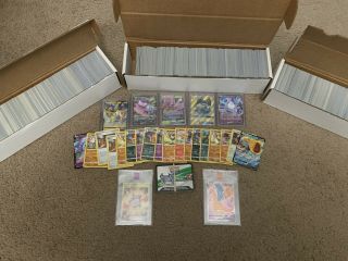 3500 Bulk Pokemon Cards Common,  Uncommon,  Rares Etc.  Bonus Charizard Promo