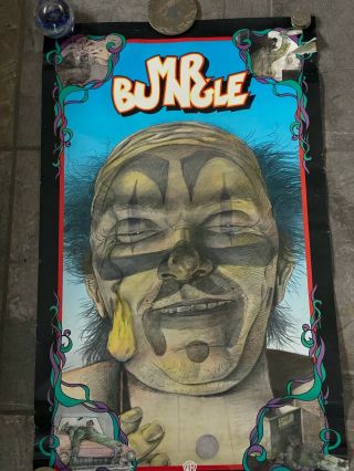 Rare Mr.  Bungle 1991 Promo Poster Clown Mike Patton - Faith No More