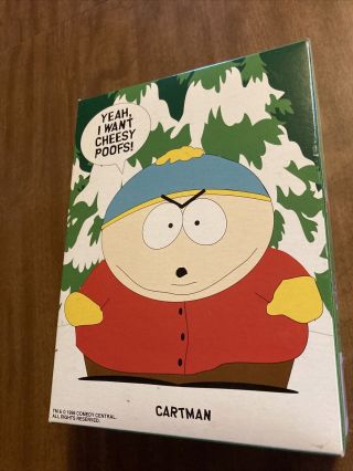 Rare 1998 South Park Cheesy Poofs Cartman Box (box Only)