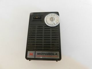 Vintage Motorola Transistor Radio Rare Collectible