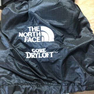 North Face Gore Dryloft Gloves Vtg Mittens Black Goretex Rare Goose Down SZ M 2